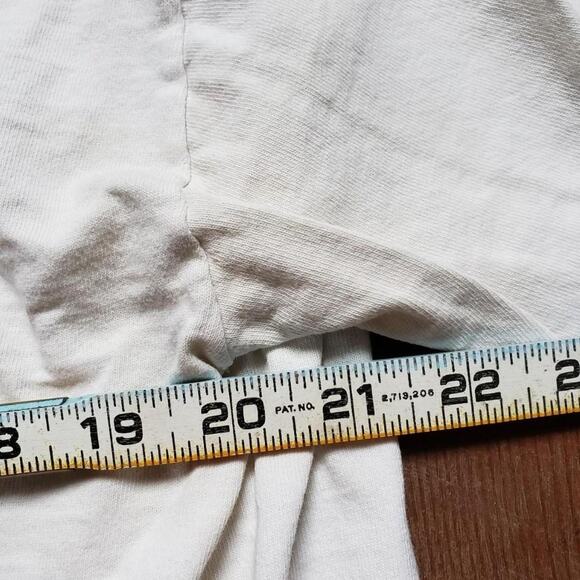 Vtg 90s DESCHUTES BREWERY Jubelale Graphic Oregon Beer Longsleeve T Shirt Lg - Picture 3 of 4